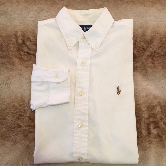 Ralph Lauren Classic Fit Cotton Dress Shirt - Picture 2 of 4